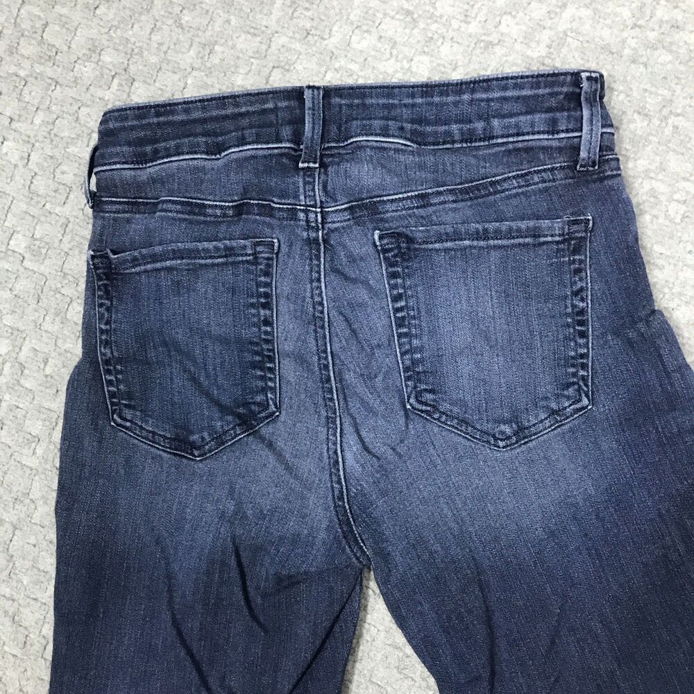 NYDJ Straight Capri Jeans Womens SZ 2 Blue Denim 26"W x 22" Inseam LiftXTuckTech - Picture 3 of 16